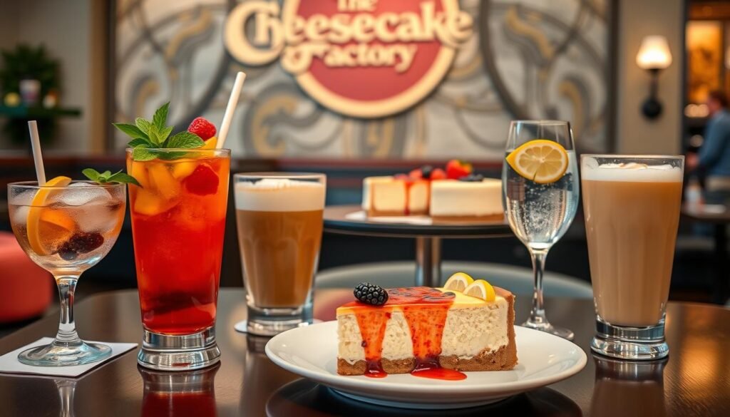 beverage vegan Cheesecake Factory