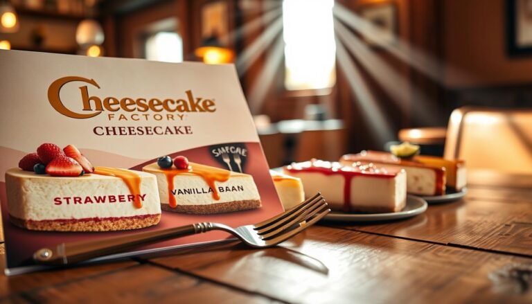 cheesecake factory cheesecake menu