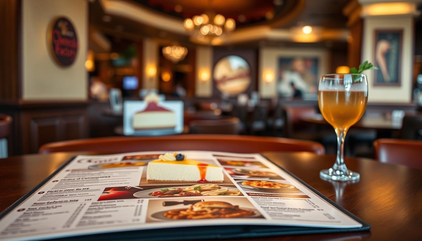 cheesecake factory menu with prices