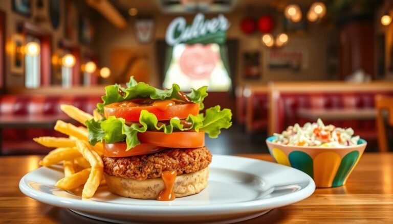 culver's vegetarian menu