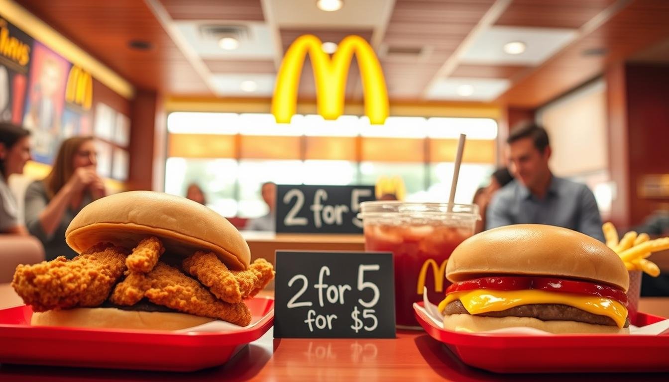 mcdonald's menu specials 2 for $5