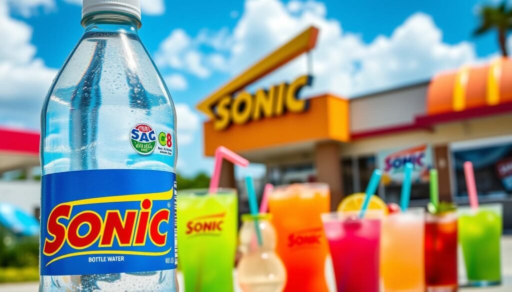 sonic bottled water