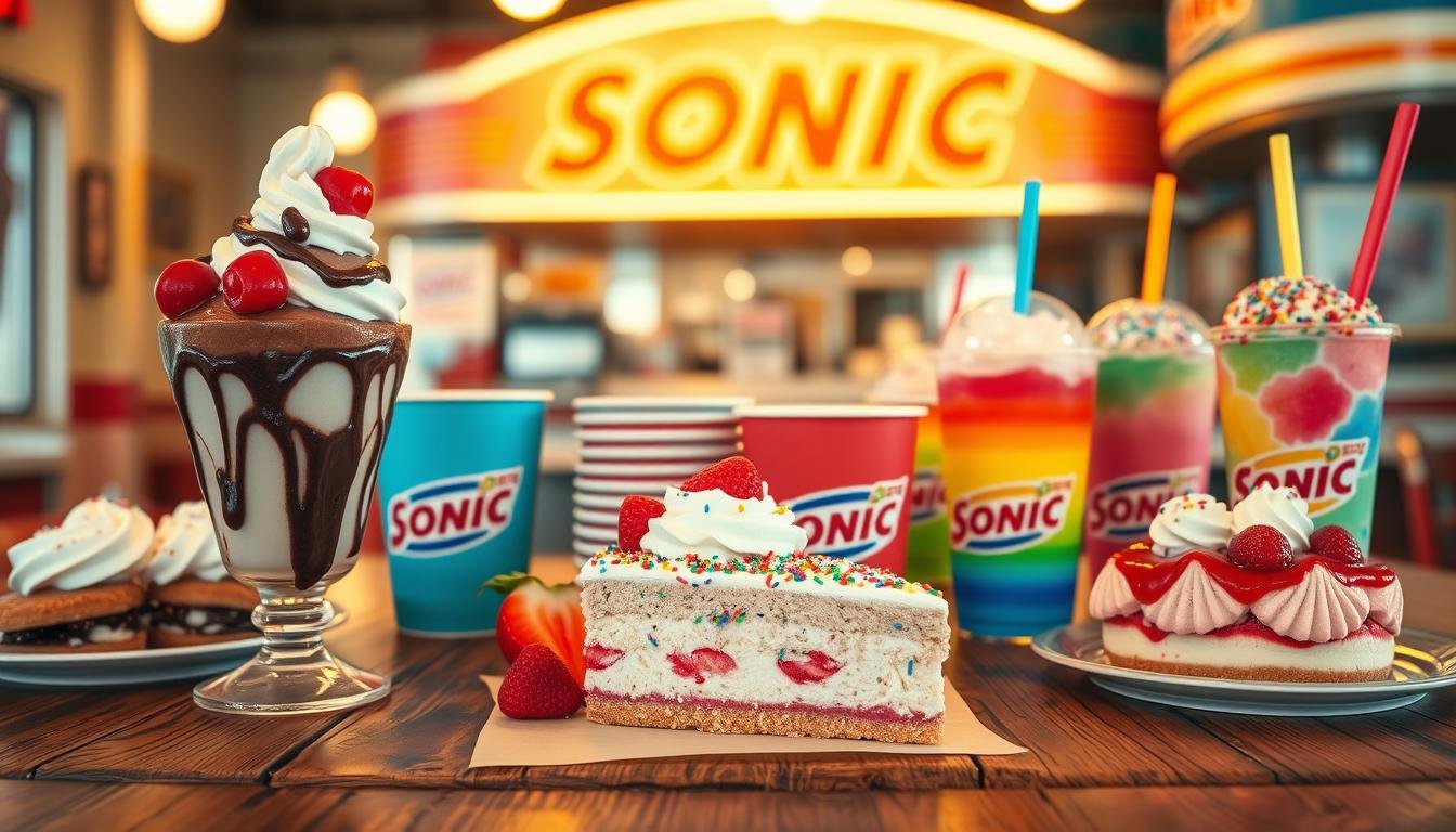 sonic dessert menu